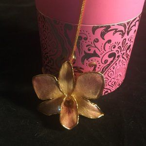 Orchid Necklace/Pendent